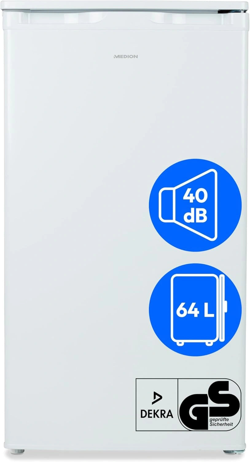 MEDION Gefrierschrank, 64 L, Weiß