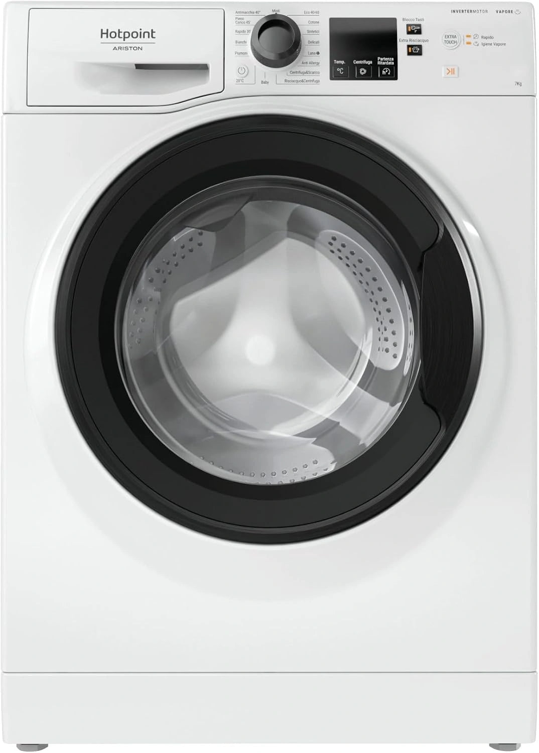 Hotpoint Frontlader-Waschmaschine, Weiß
