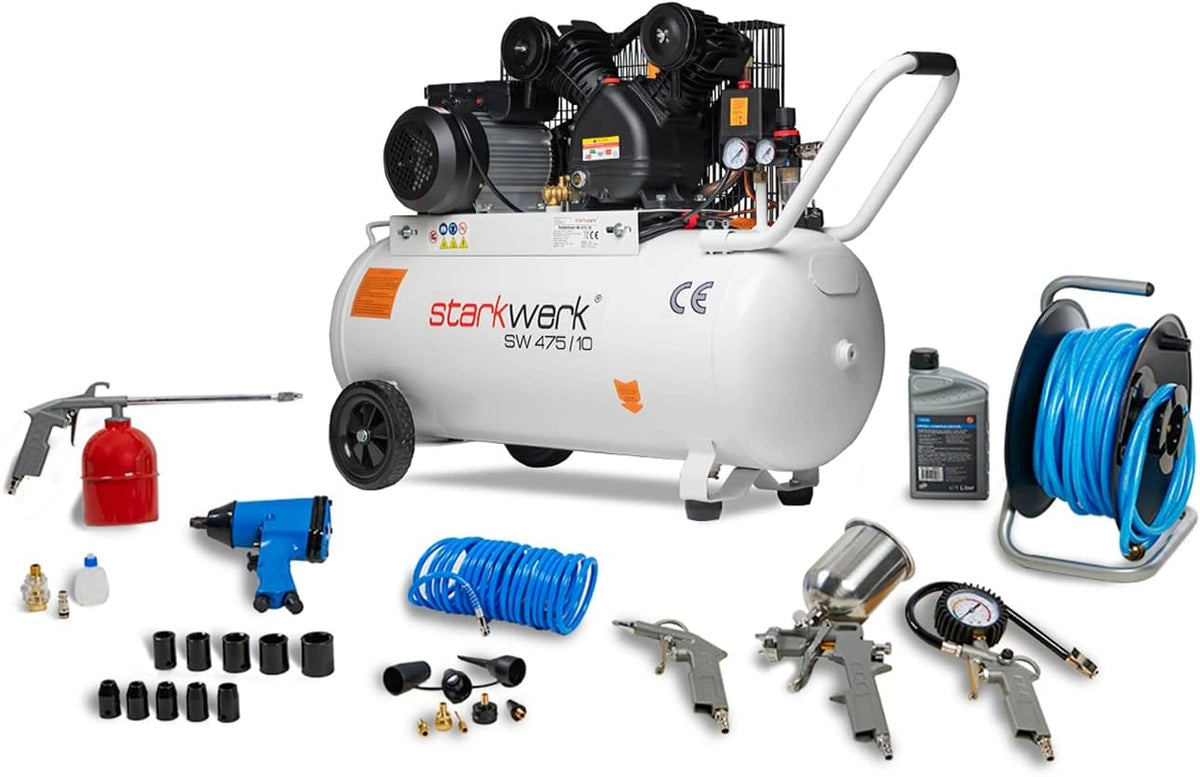 STARKWERK Kompressor SW 475, 100 L
