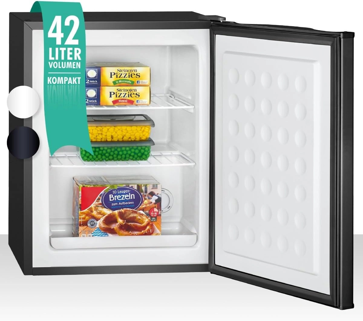 Bomann Mini-Gefrierschrank, Schwarz