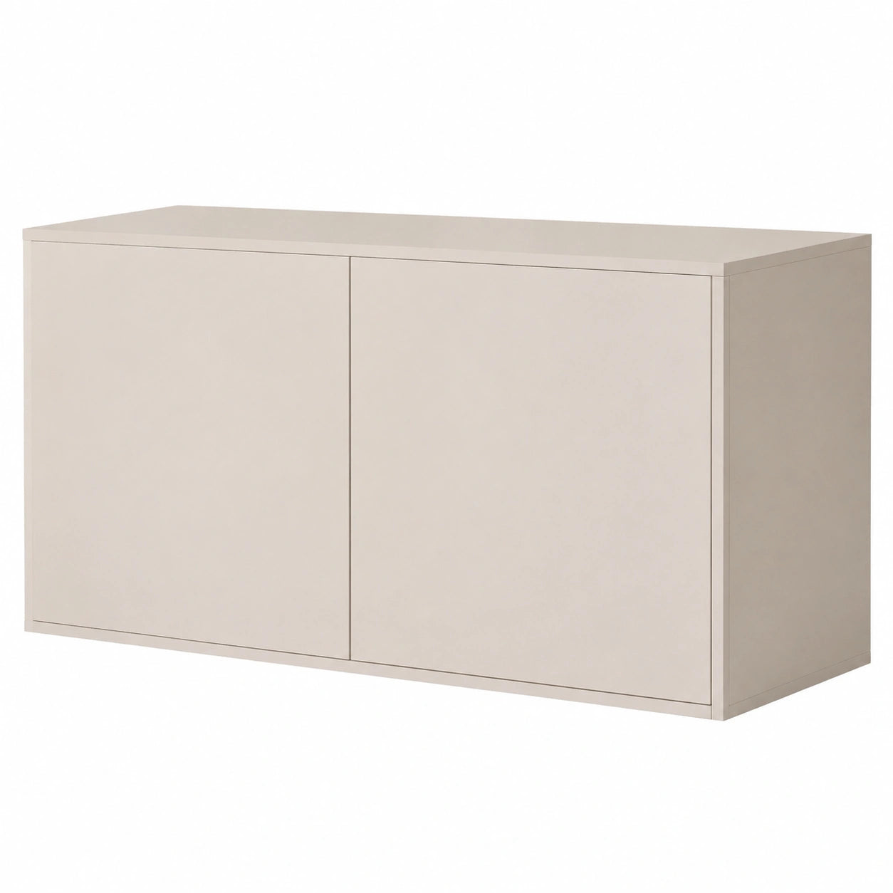 Lookway TV-Schrank Hängend, Kaschmir Matt, 100 cm mit LED-Option
