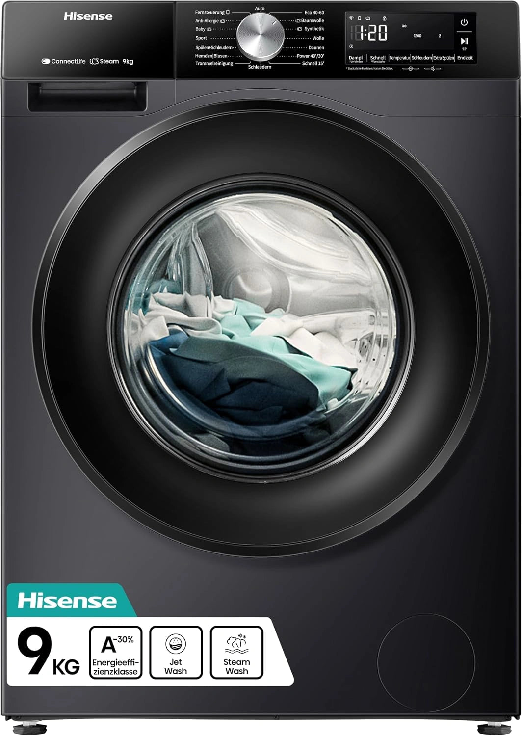 Hisense Gerät WF3S9043BB3, WLAN