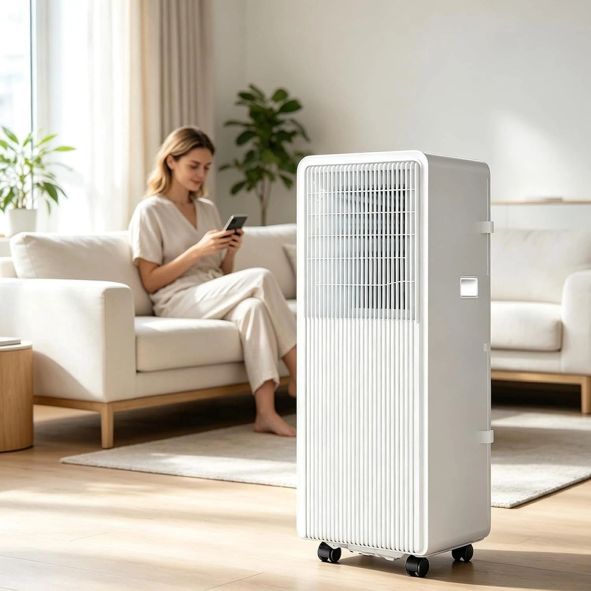 ZJHHRZ Klimaanlage, 14000 BTU, bis 40 m², Fernbedienung