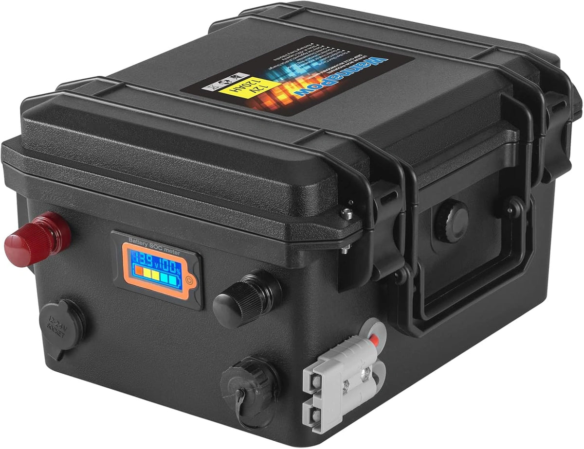 WannaPow Akku LiFePO4, 120 Ah, 12 V