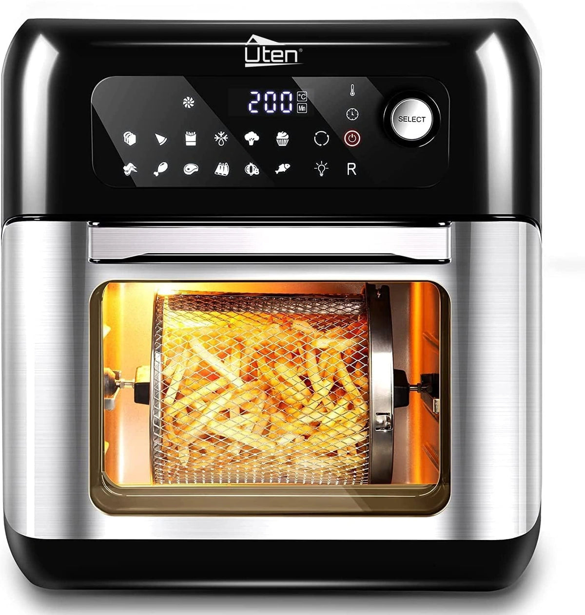 Uten Heißluftfritteuse, 10 L