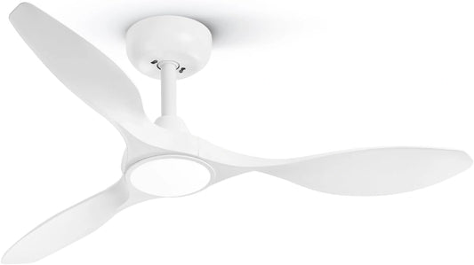 ocioc Deckenventilator, Fernbedienung, Weiß