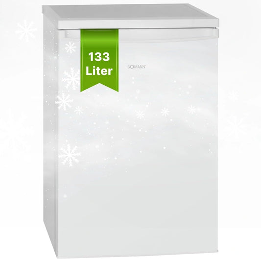 Bomann Kühlschrank, 133 L, Weiß
