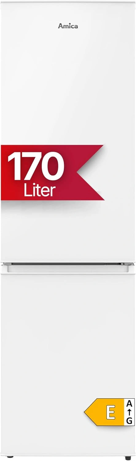 Amica Kühl-Gefrierkombination, 170 L, freistehend, Weiß
