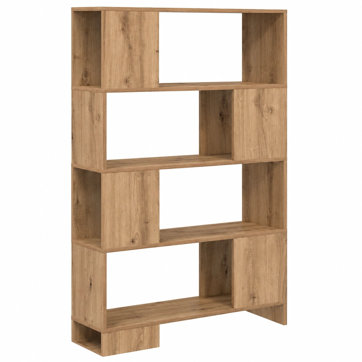 Moderner TV-Schrank in Braun mit Wandmontage, 80 x 24 x 156 cm
