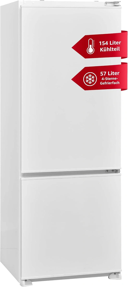 TELEFUNKEN Kühl-Gefrierkombination, 211 L, Einbaugerät