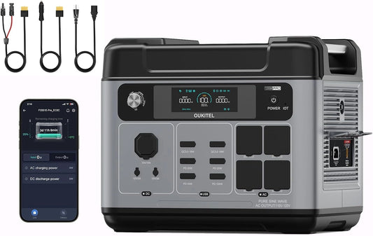 Voltark Tragbare Powerstation P2001E, 2048 Wh, 3200 W