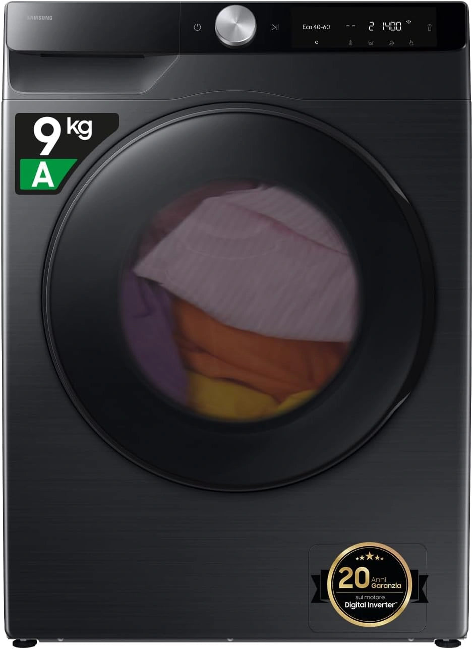 Samsung Frontlader-Waschmaschine WD90DG6G94BB, WLAN