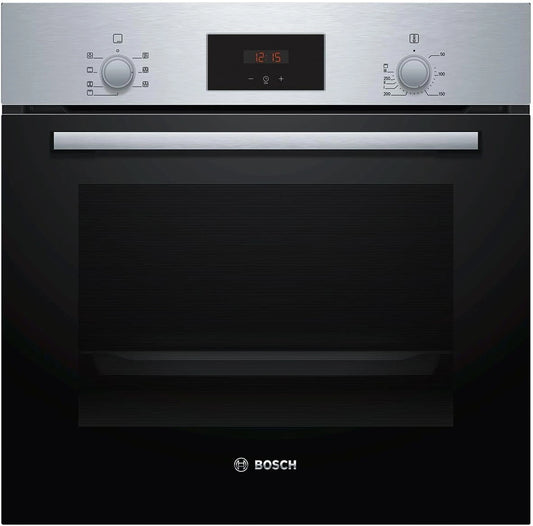 Bosch Einbaubackofen HBF133BR0, Umluft, Einbaugerät, Schwarz