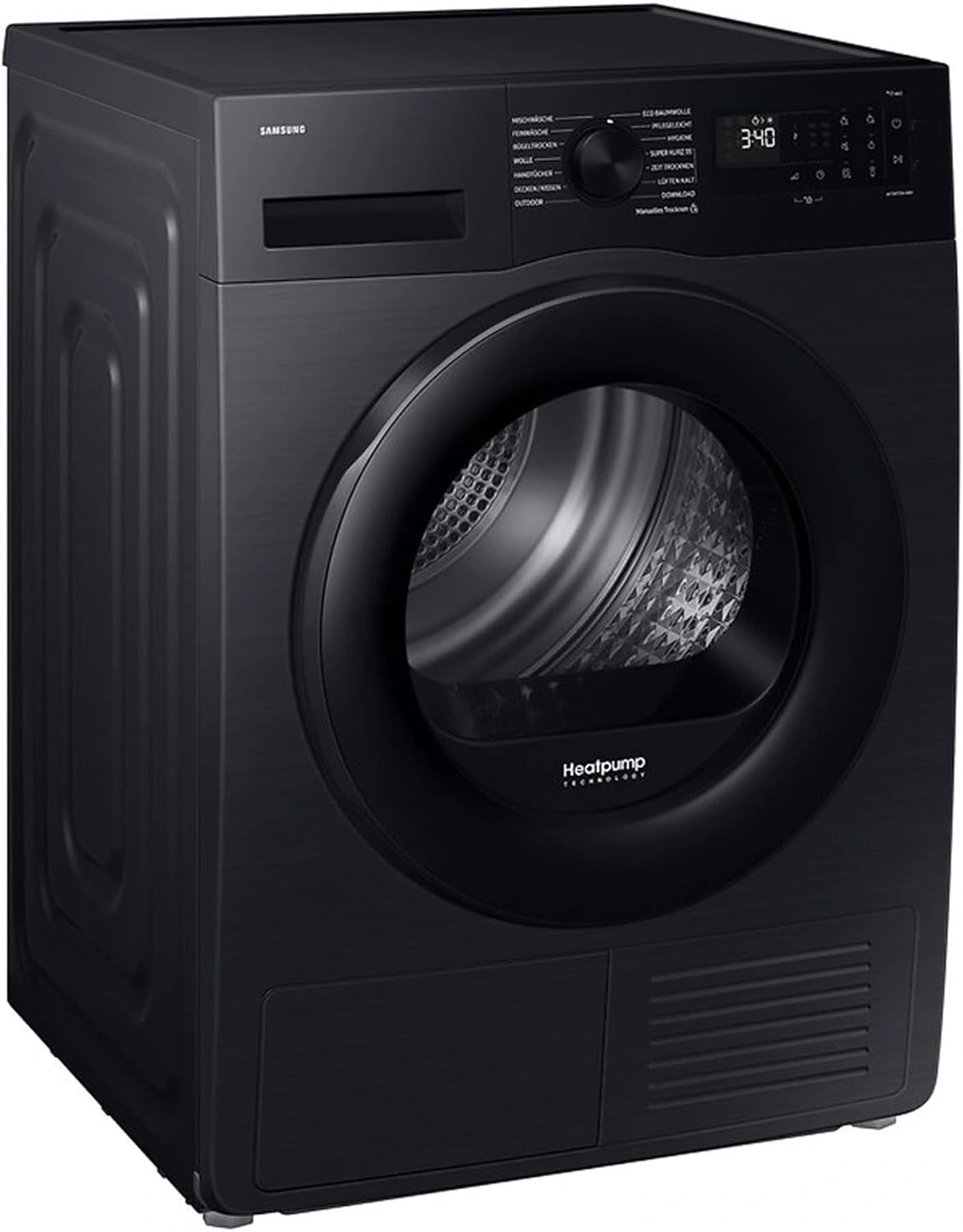 Samsung Wäschetrockner DV90DG52A0ABEG, Fassungsvermögen 9 kg, WLAN, Schwarz
