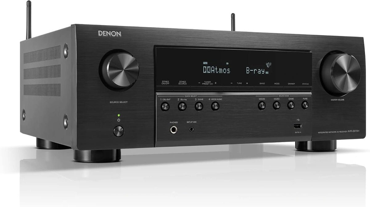 Denon Gerät AVR-S970H, WLAN, Bluetooth, 8K