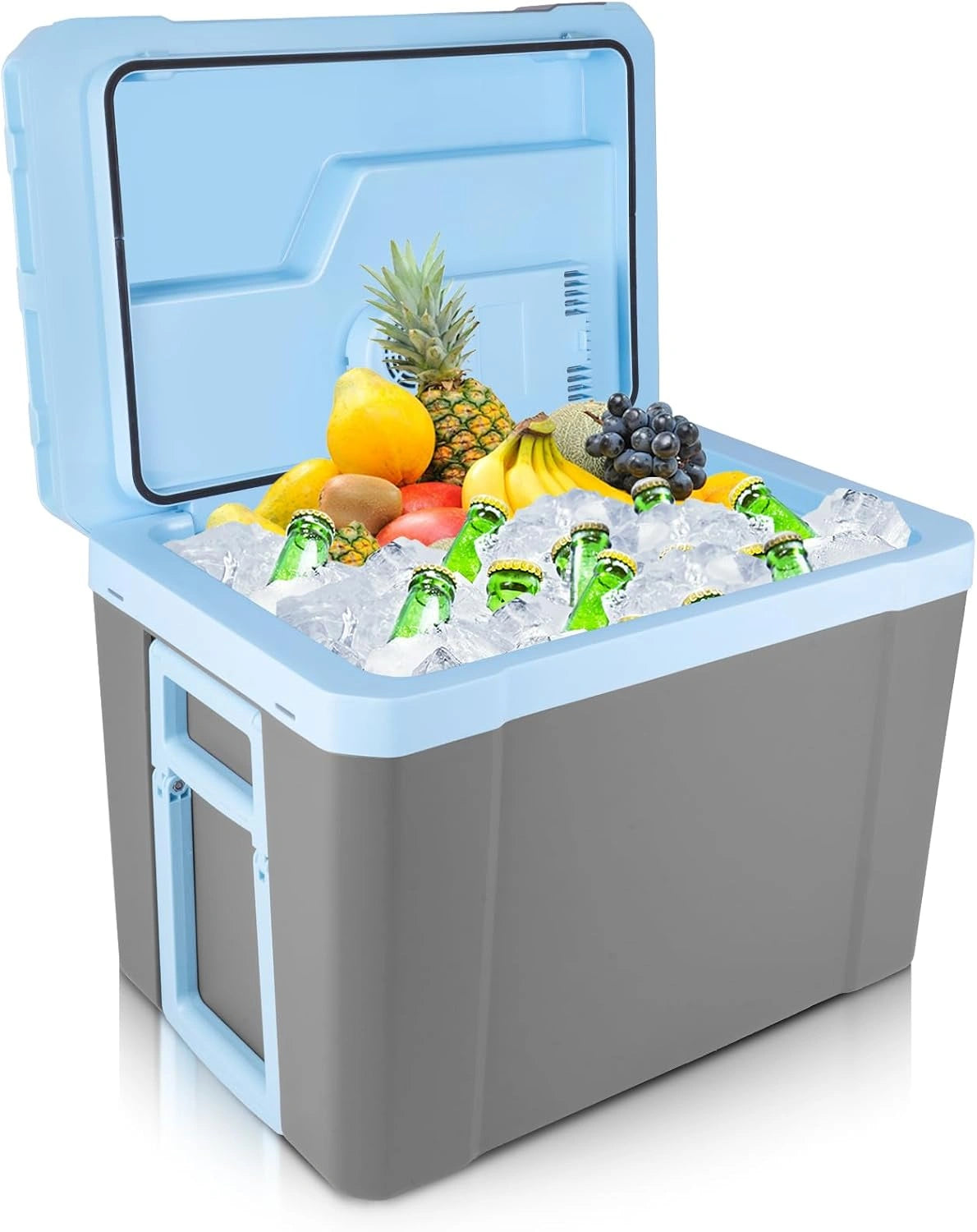 MalTec Elektrische Kühlbox 12/230V, 35 L, Grau