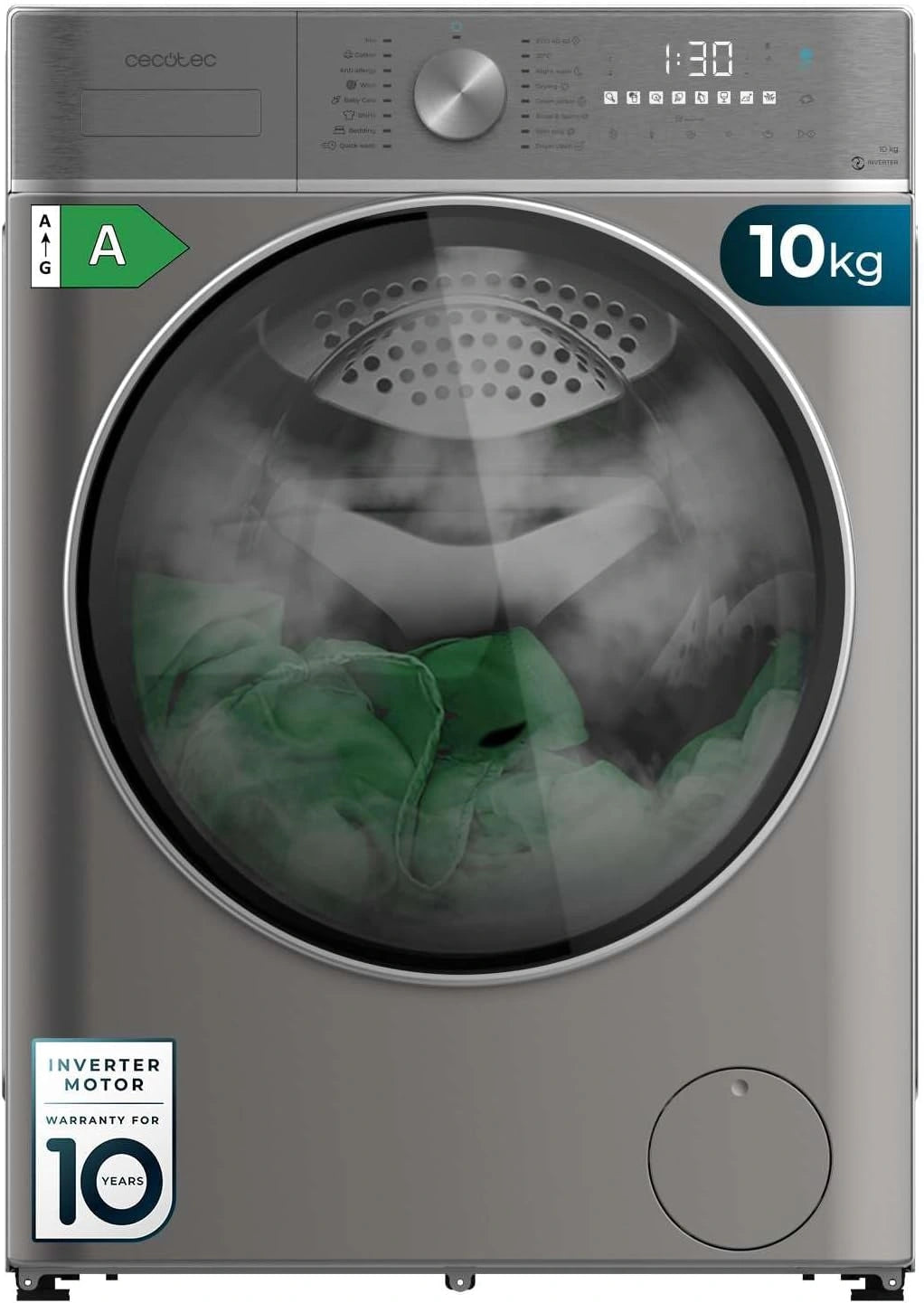Cecotec Waschtrockner, Fassungsvermögen 6 kg