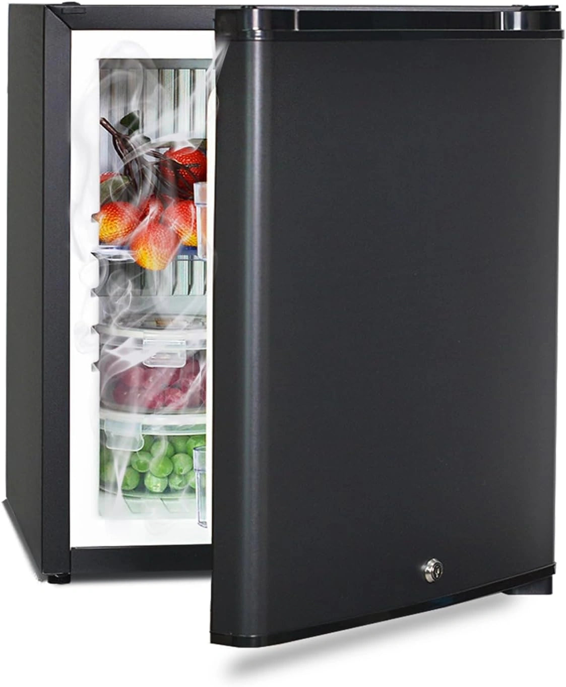 Smad Mini-Kühlschrank, 30 L, Schwarz