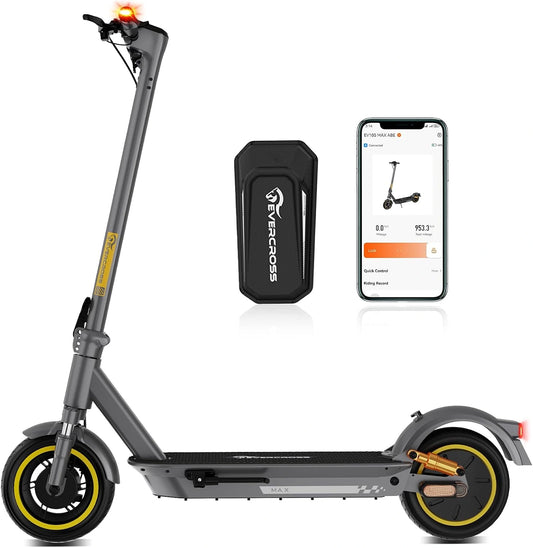 EVERCROSS E-Scooter, Reichweite bis 80 km, klappbar