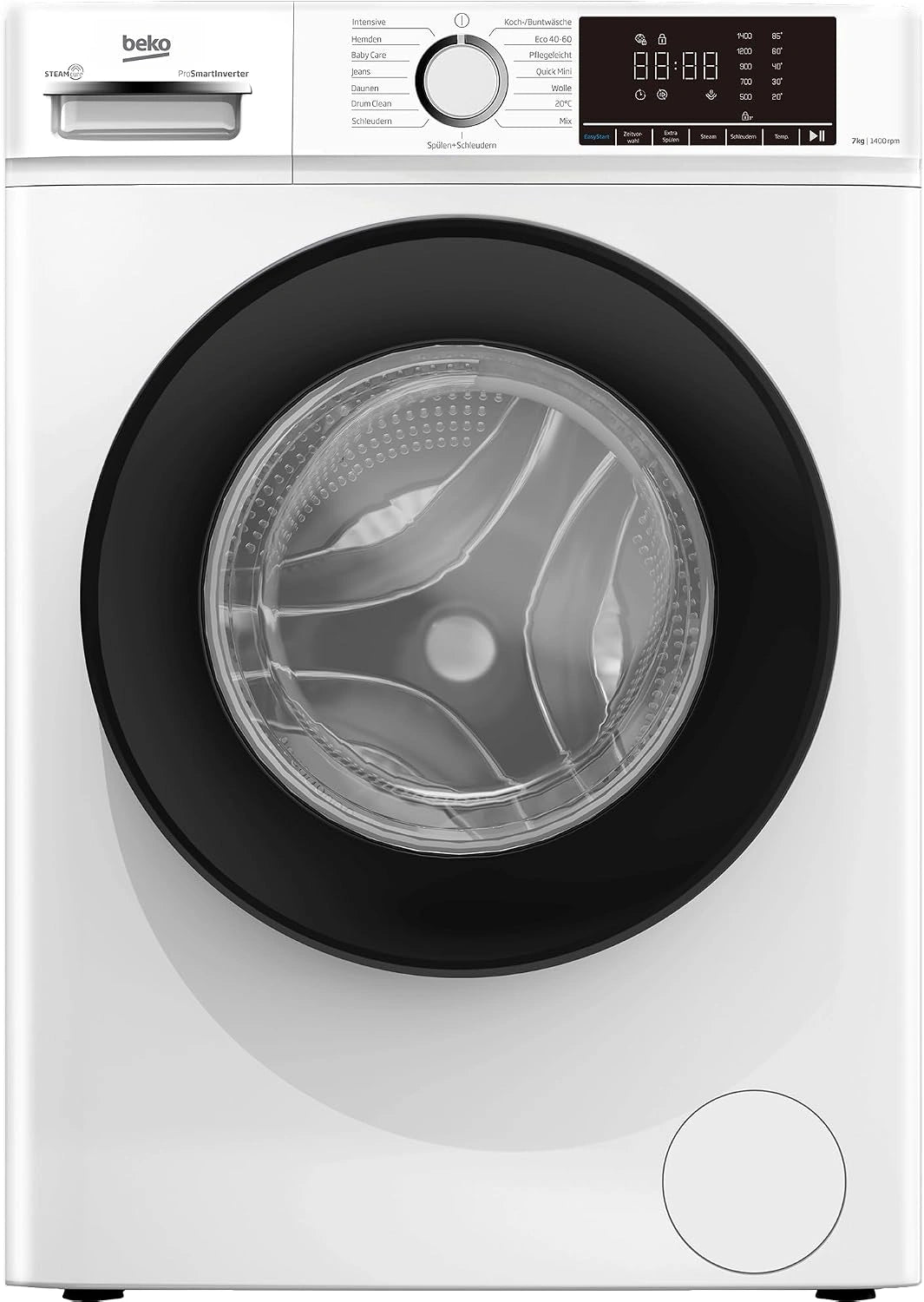 Beko Waschmaschine BM3WFOE741PSA, Fassungsvermögen 7 kg, Weiß
