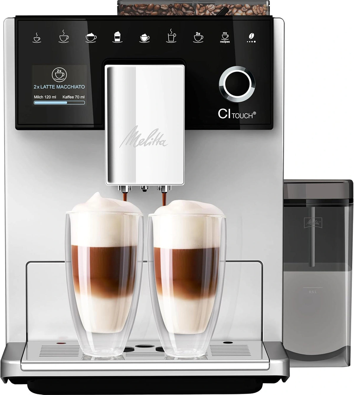 Melitta Kaffeemühle, Silber