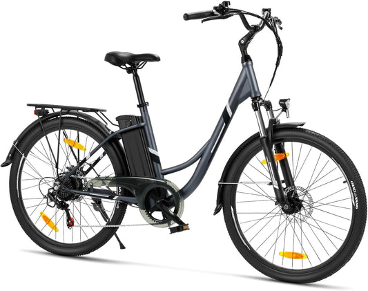 Touroll E-Bike B1, 26 Zoll, Reichweite bis 25 km, 15,6 Ah, 36 V