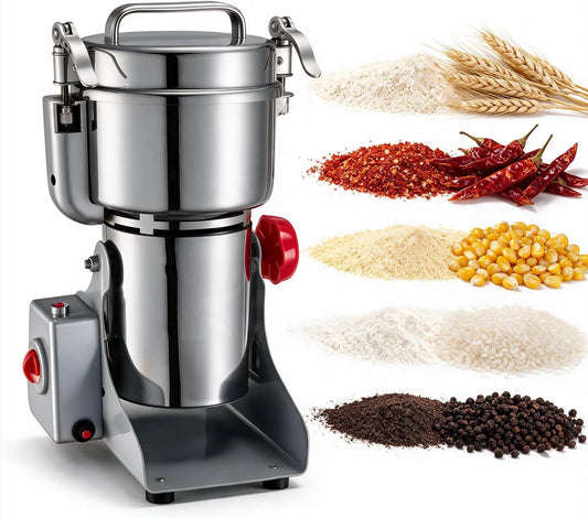 VEVOR Mulino per cereali, acciaio inossidabile