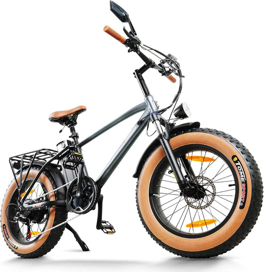HANEVEAR E-Bike, Reichweite bis 120 km, 18 Ah, 48 V