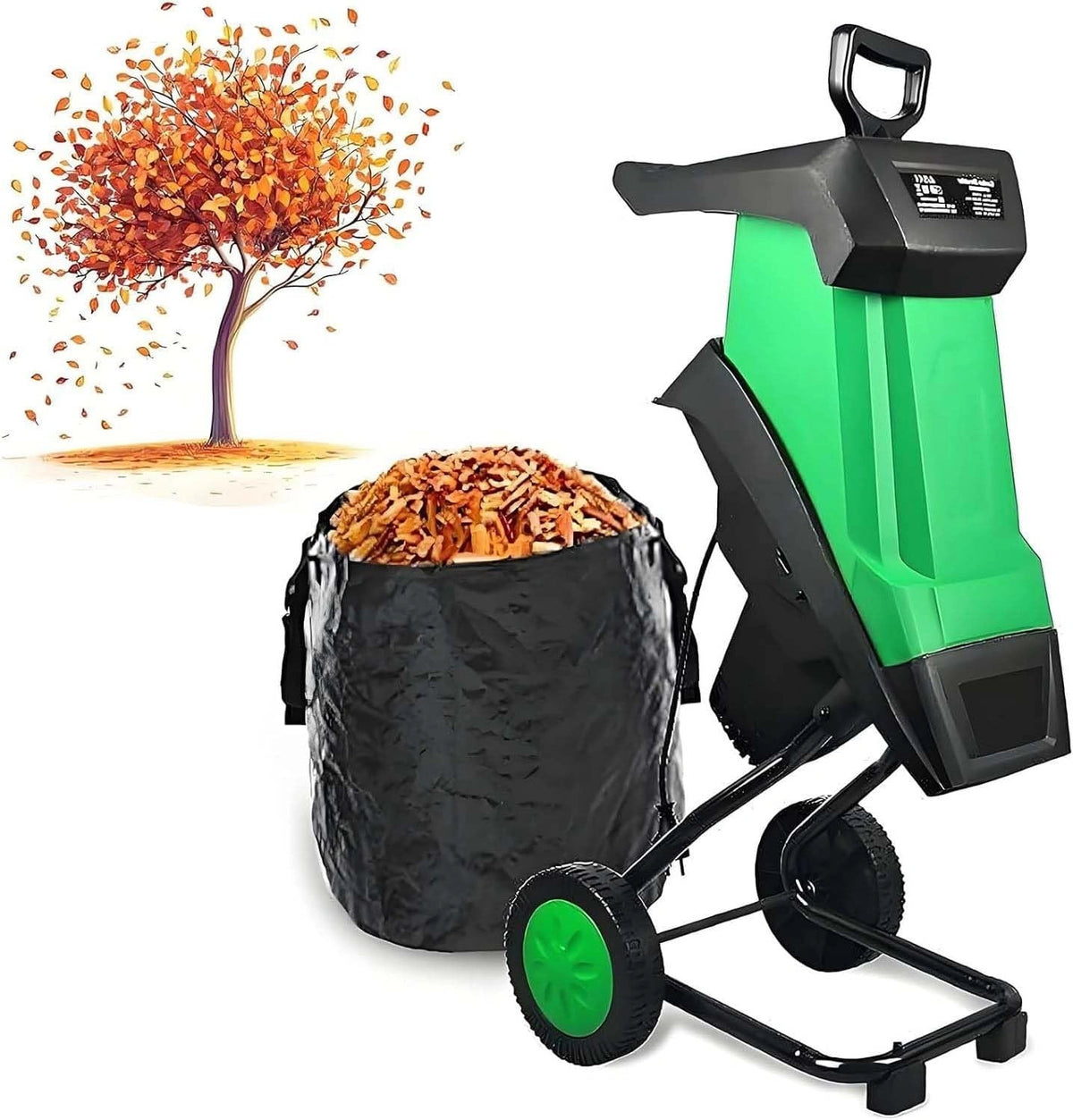 zhenmaster Gartenhäcksler