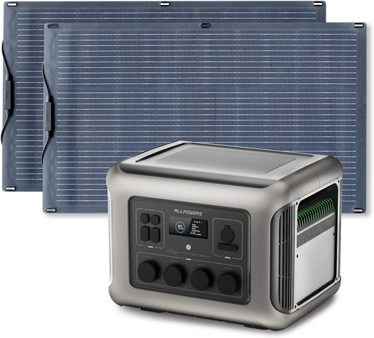 ALLPOWERS Tragbare Powerstation R2500, 1920 Wh, 100 W