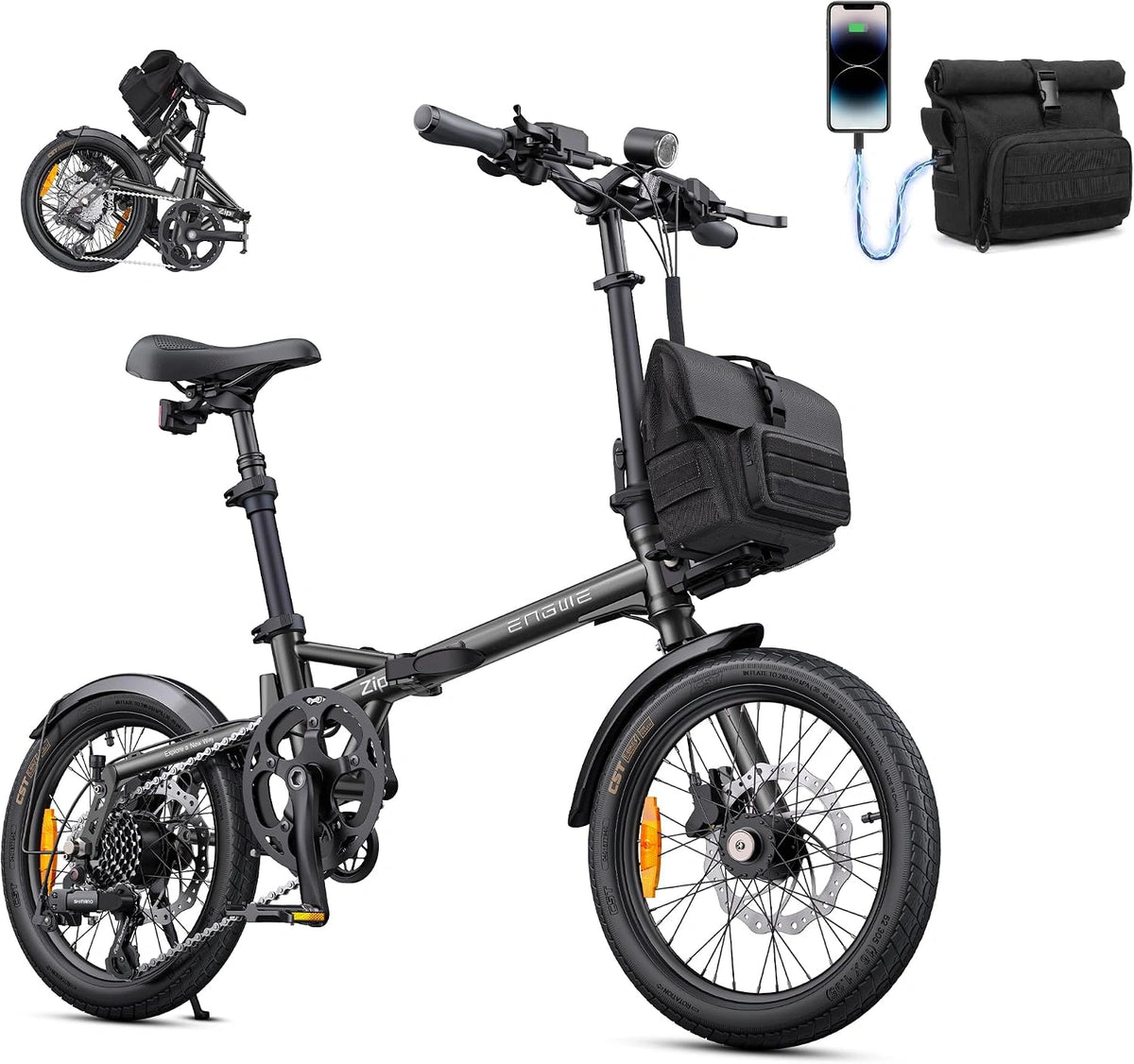 ENGWE E-Bike, Reichweite bis 120 km