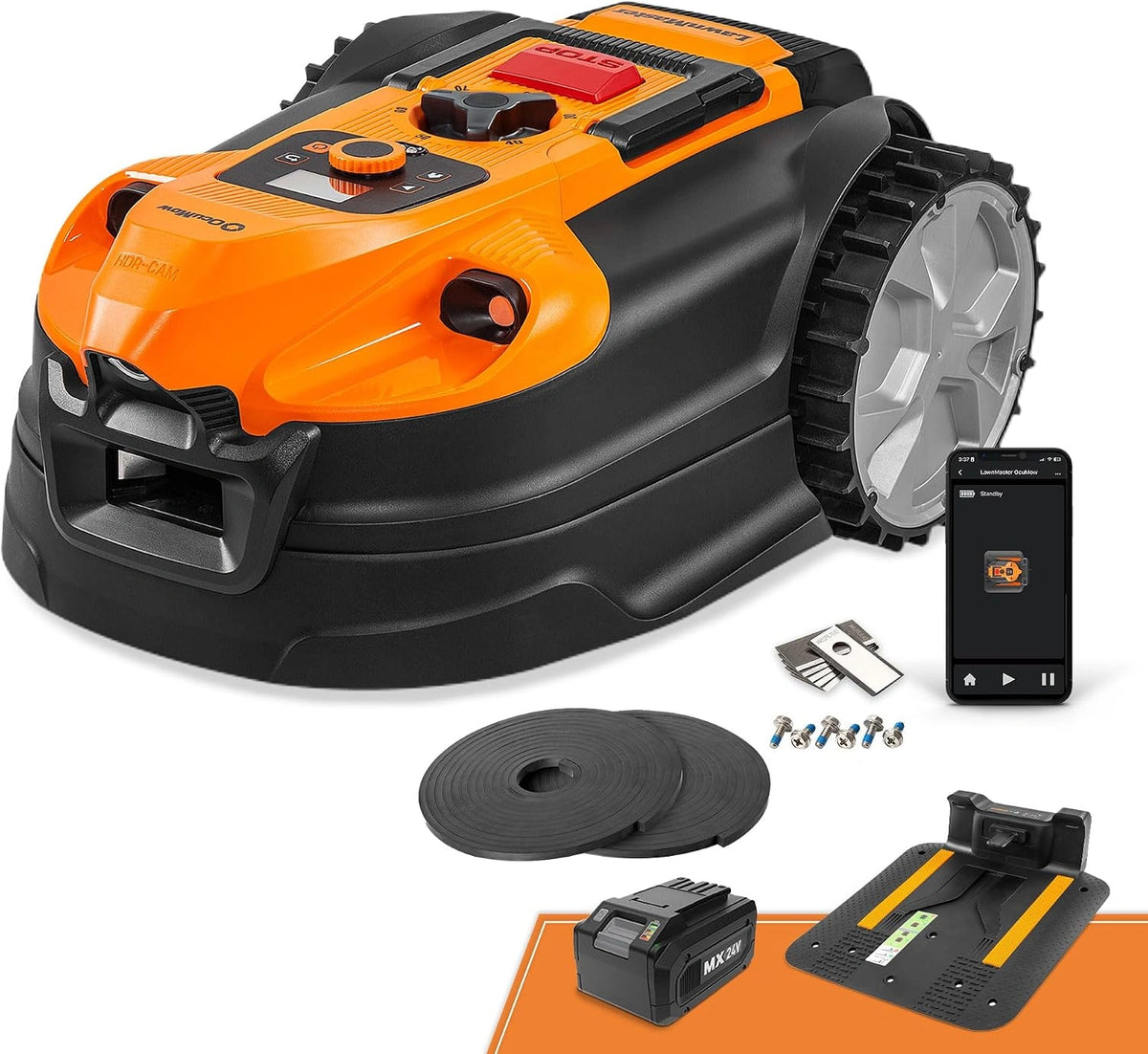 Lawnmaster Mähroboter, WLAN, Bluetooth