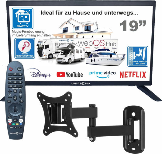 Unispectra Fernseher HDR 230V, 19 Zoll, HDR