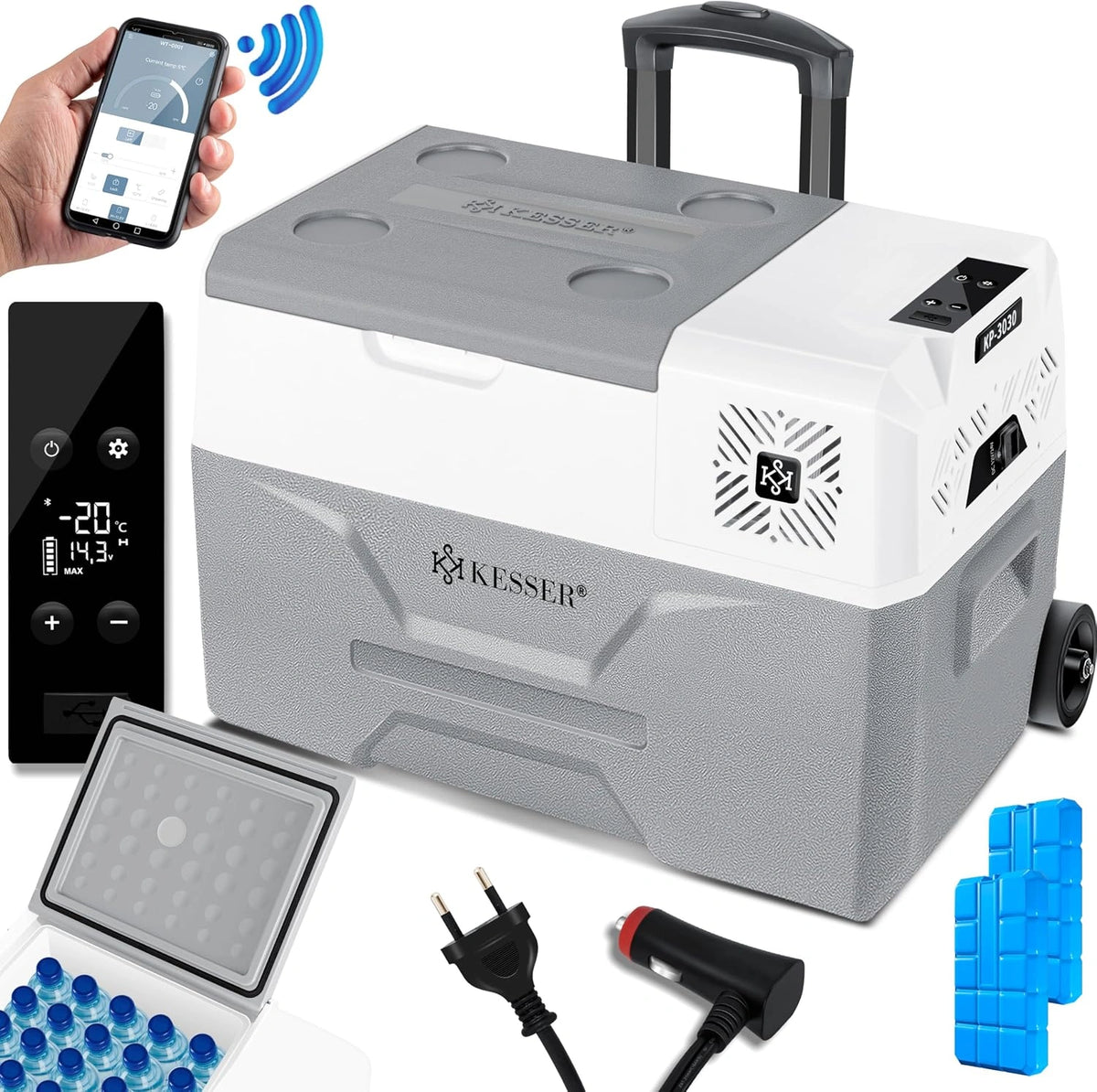 KESSER Mini-Gefrierschrank